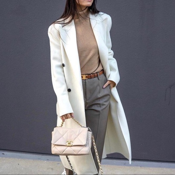 Celine Medium Triomphe natural belt - Picture 3 of 14